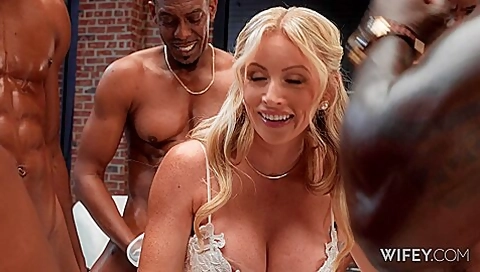 Danielle And Richard - Bride Gets Gangbanged While Hubby Watches Sheem - Slim Poke, Jonathan Jordan And Richard Mann