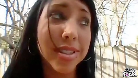 Striking Latina Beauty Banged Hard And Facialized Outsi